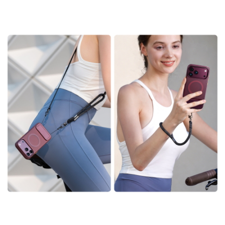SmallRig 6731 BS-S1 - regulowany pasek do smartfona 2w1 - przykład użycia